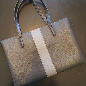 Vince Camuto Faux Leather Black Tote